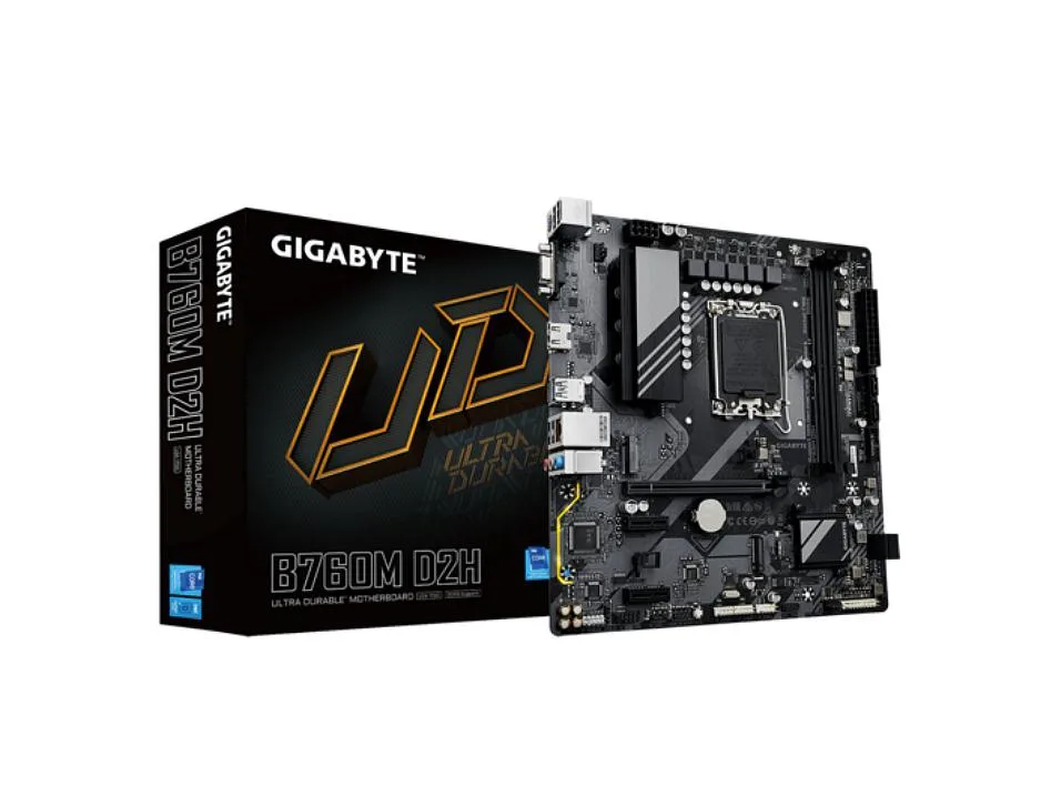 GIGABYTE GIGABYTE B760M D2H Intel motherboard — product photo