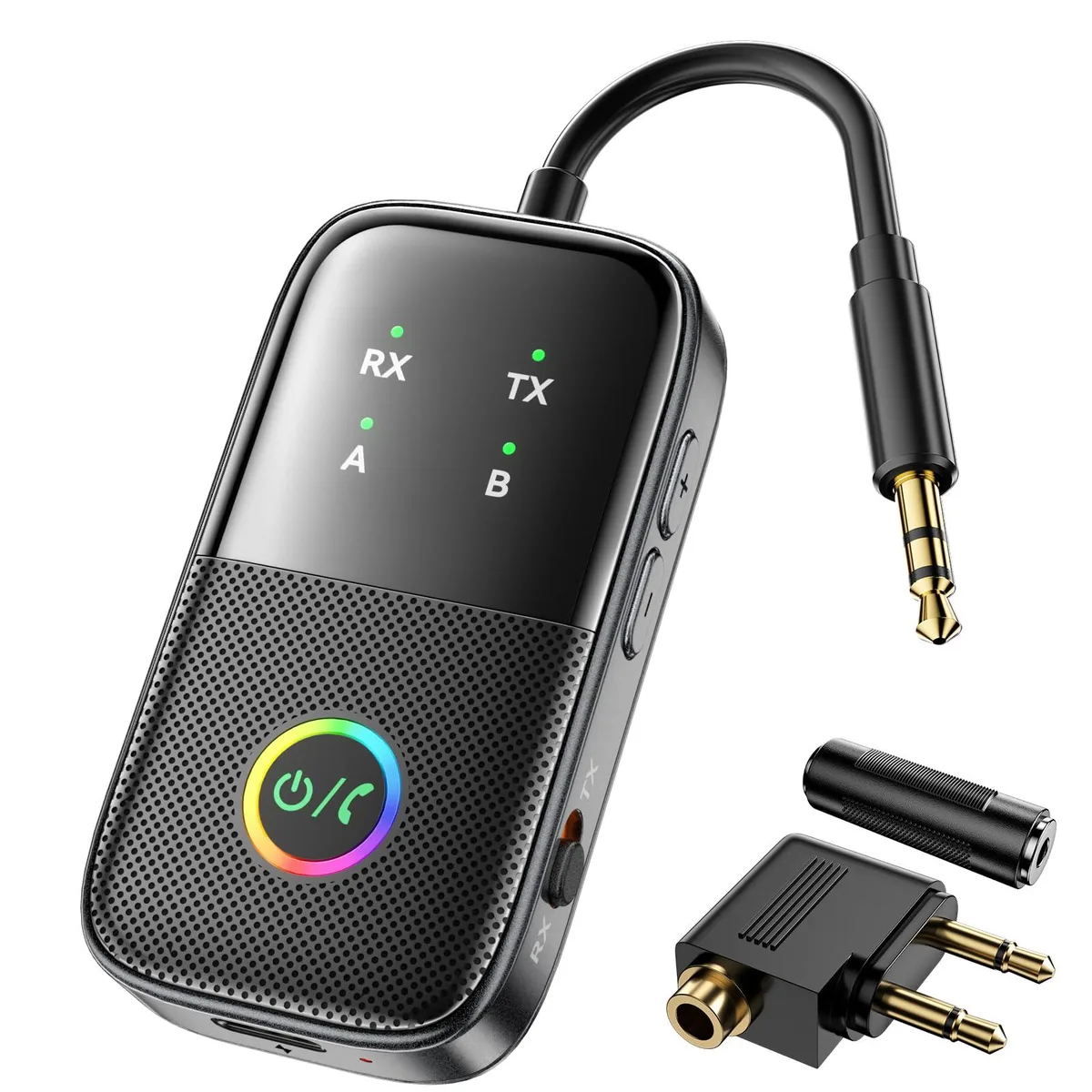 A5 Pro Bluetooth 5.2 Transmitter Receiver Adapter — product photo