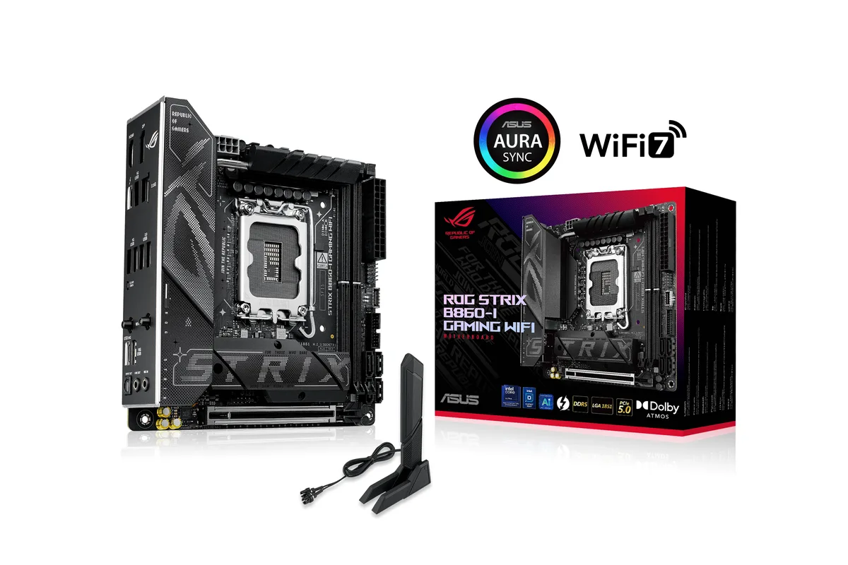 ASUS ASUS ROG STRIX B860-I GAMING WIFI Intel motherboard — toote foto