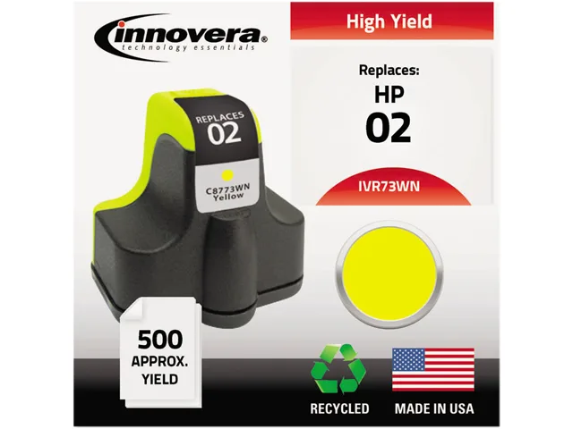 Innovera Innovera IVR73WN yellow ink cartridge 370 pages — product photo