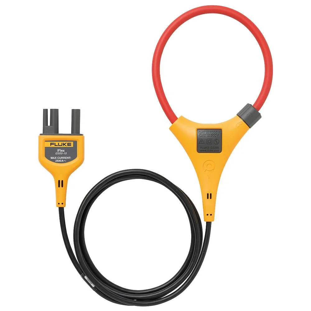 Flexible current probe with large loop and Fluke connector
