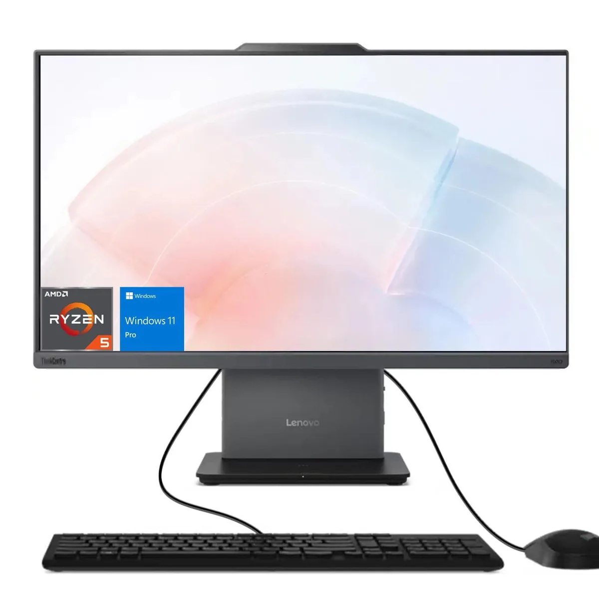 Lenovo Lenovo ThinkCentre neo 50a 23.8" 100Hz Ryzen 5 220 64GB DDR5 2TB desktop PC — product photo