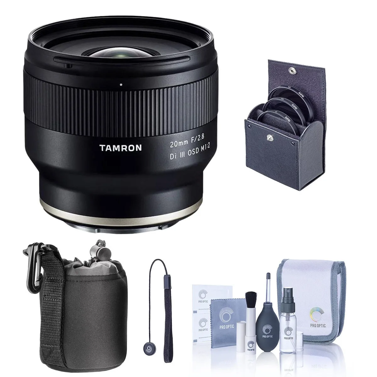 Tamron Tamron 20mm f/2.8 DI III OSD Sony FE Bundle with ProOptic 67mm Filter Kit — product photo