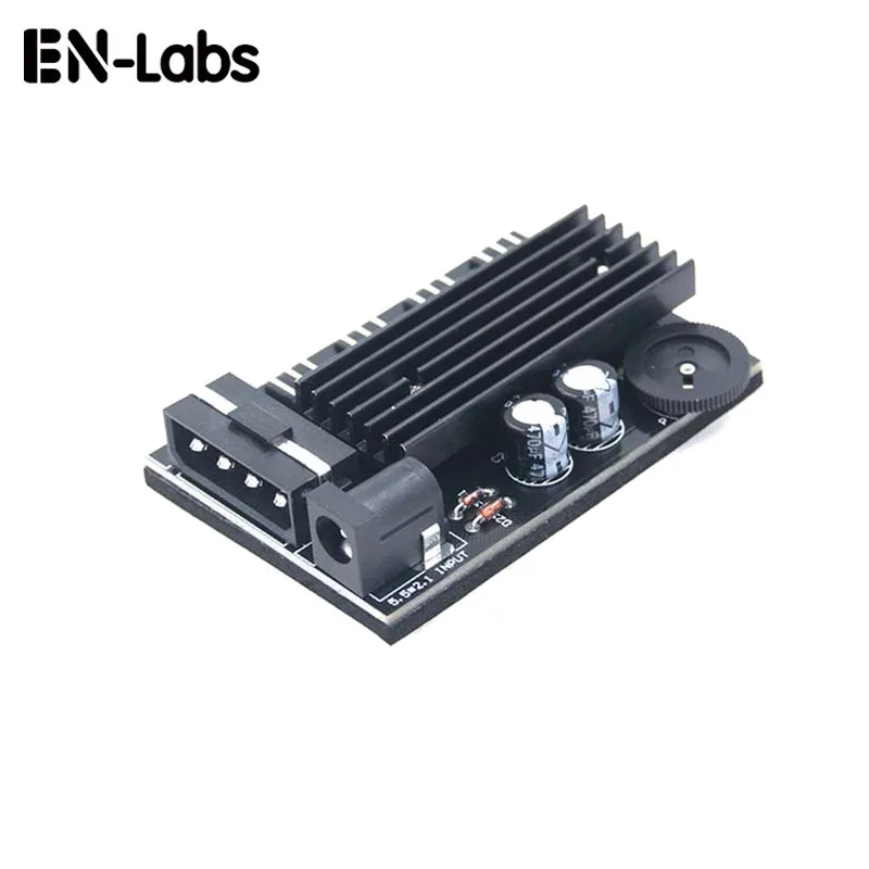 EN-Labs EN-Labs TX3CO4D 4-Channel Fan Speed Controller, Molex to 4×3-pin, 5.5×2.1 mm DC port — product photo