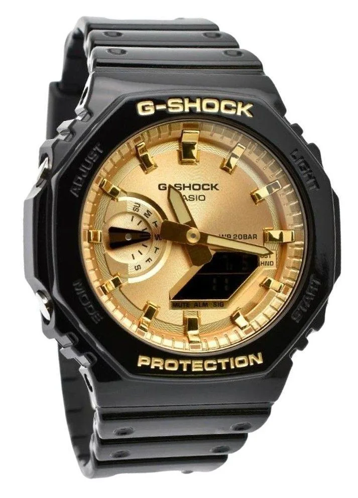 CASIO CASIO G-Shock GA-2100GB-1A Watch Gold Dial 45.40mm 200m — product photo