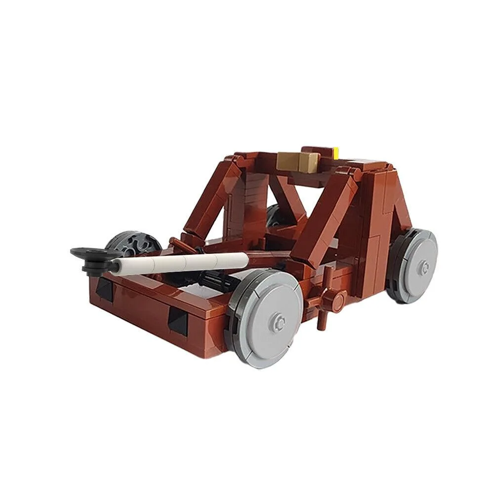 ZITIANYOUBUILD ZITIANYOUBUILD Siege Machine Medieval Catapult 187 Pieces MOC — product photo