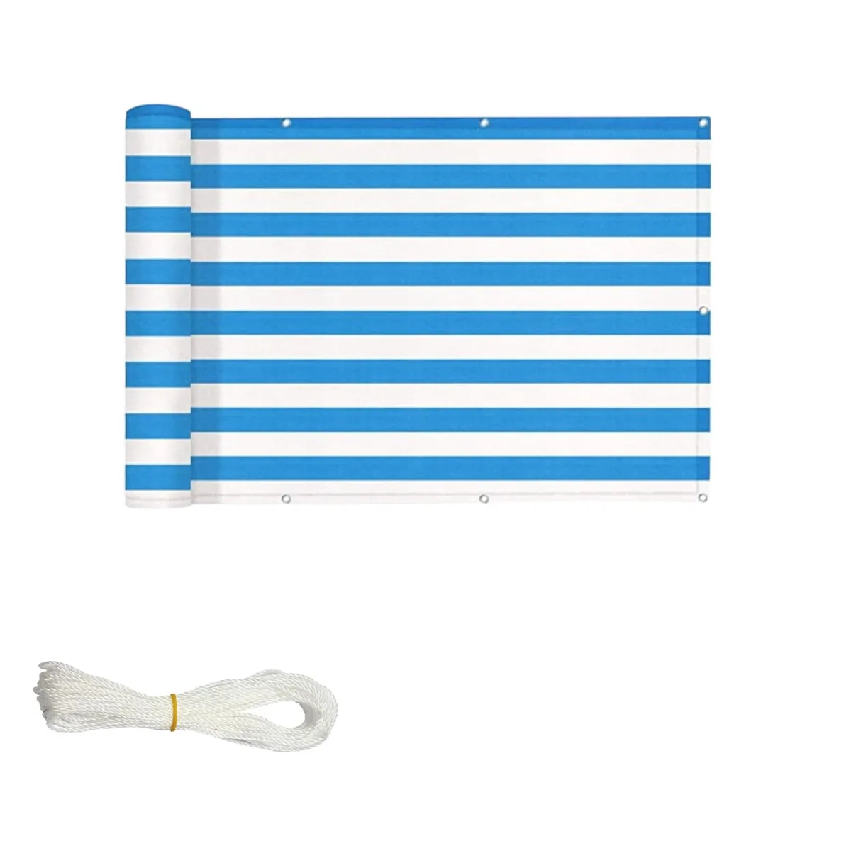 Ideaworks Ideaworks ZB7686BLU Pest Control 15' x 3' Blue and White Stripes — product photo