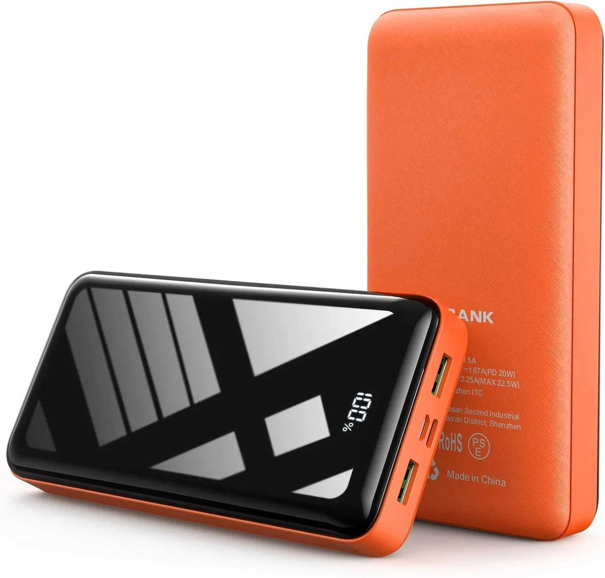LOOPEAK PC3-5 power bank 50000mAh 22.5W Orange — product photo