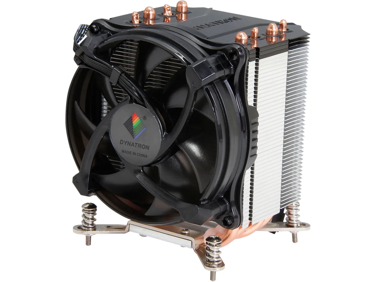 Dynatron Dynatron K17 92 mm CPU cooler 4 heat pipes 105 W TDP — product photo