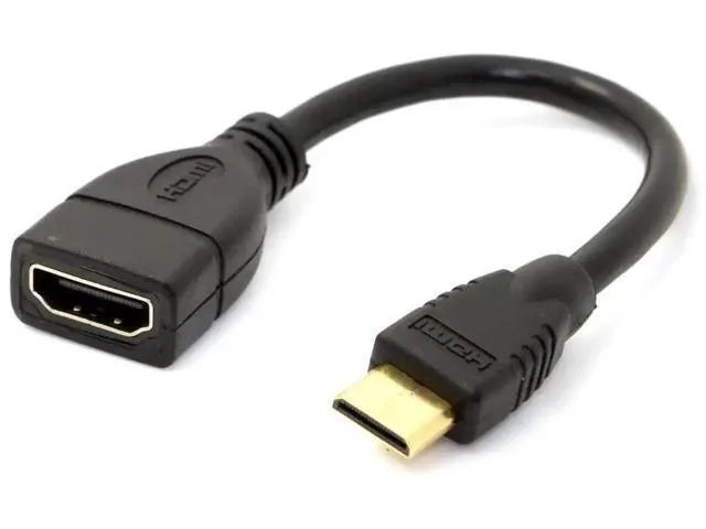 Manw Manw Mini HDMI Male to HDMI Female Extension Adapter 4K@60Hz — product photo