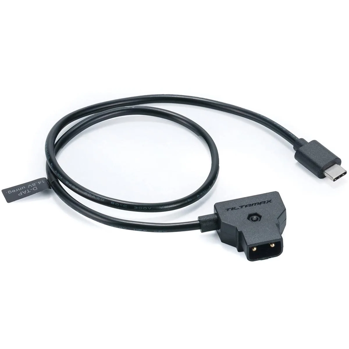 Tilta Technology Co.,Ltd Tilta Technology Co.,Ltd 19.7" P-Tap to USB-C Power Cable for Nano II Follow Focus Motor — product photo