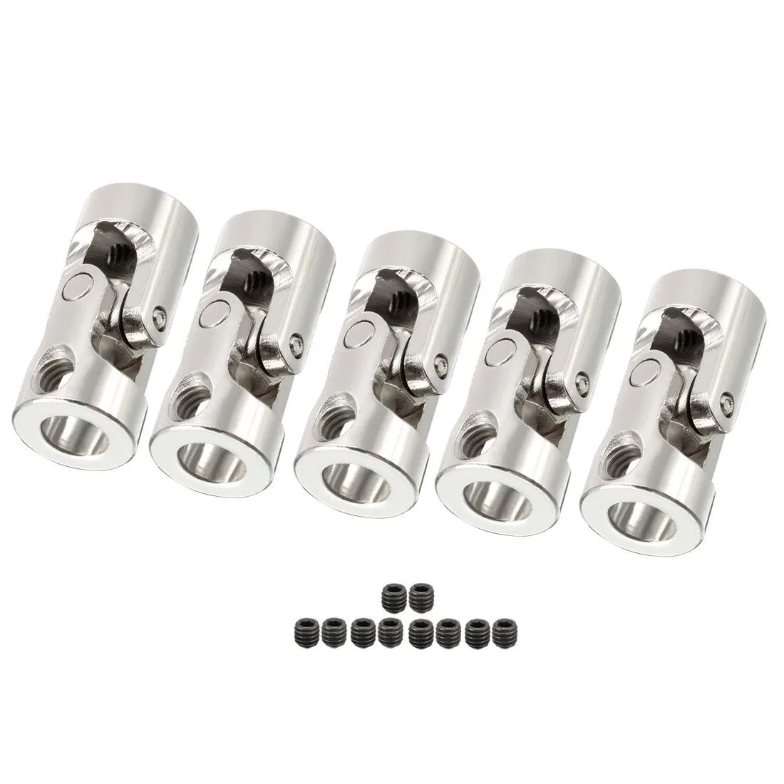 Unique-Bargains Unique-Bargains 6mm Universal Joint Coupler 5pcs 23x11mm — product photo