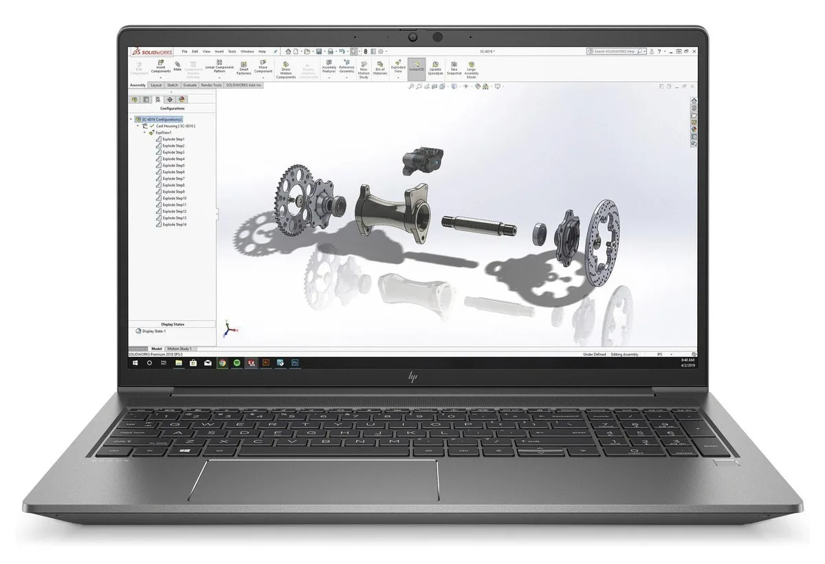 HP HP ZBook Power G8 15.6" i7-11850H 32GB 256GB T1200 laptop — product photo