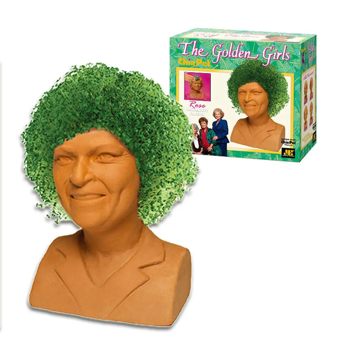 Joseph Enterprises Joseph Enterprises 0410-Rose Chia Pet Planter The Golden Girls Rose — product photo