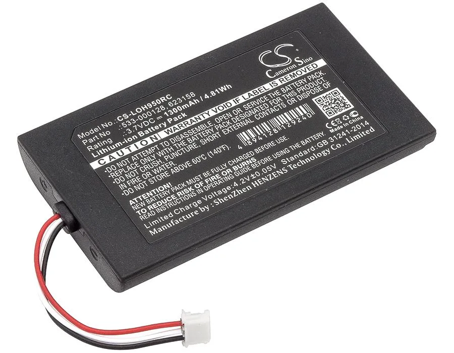 Estry Estry standard battery 1300mAh 3.7V for Elite 915-000260 Harmony 950 915-000257 — product photo