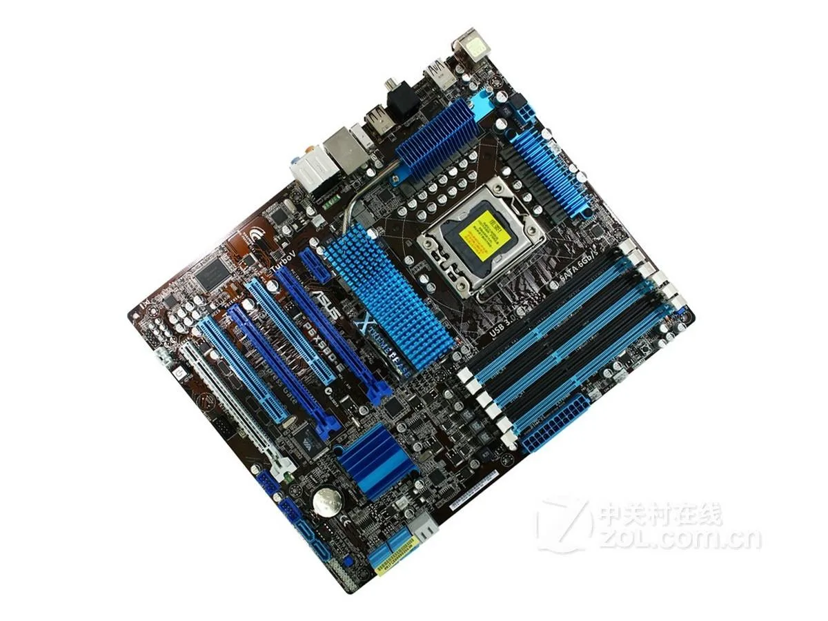 ASUS ASUS P6X58D-E Intel X58 LGA 1366 DDR3 24GB ATX motherboard — product photo