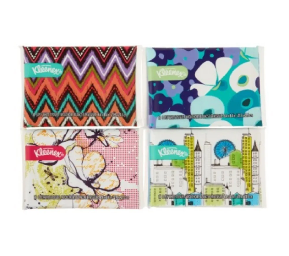  Kleenex 342234 3-Ply Facial Tissue 10 Sheets Pack of 12 — product photo