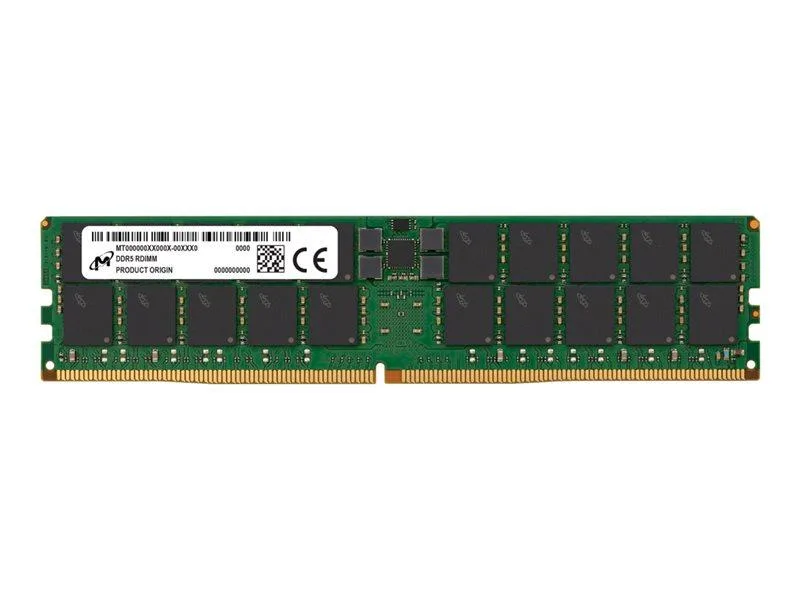 Micron Technology, Inc. Micron Technology, Inc. MTC40F204WS1RC48BR 96GB DDR5 RDIMM 4800 CL40 ECC server RAM — product photo