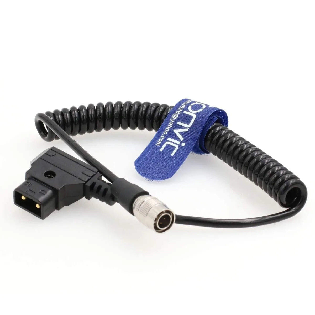 ARCTIC ARCTIC Hirose 4Pin Male to D-Tap Coiled Cable 45CM 2 in 1 accessory — product photo