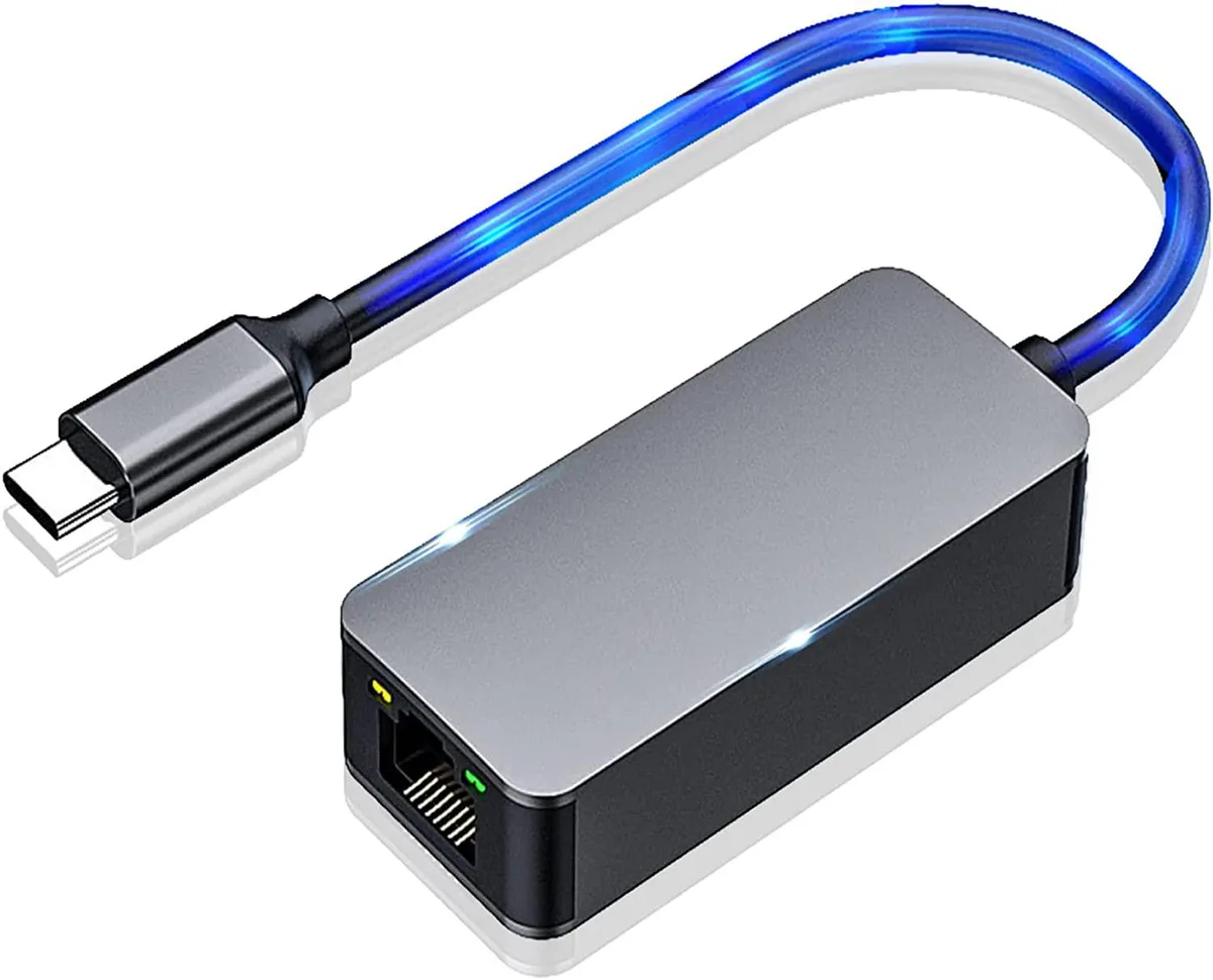 AUTYUE AUTYUE USB-C to 2.5G Ethernet Adapter 2500/1000/100/10Mbps — product photo