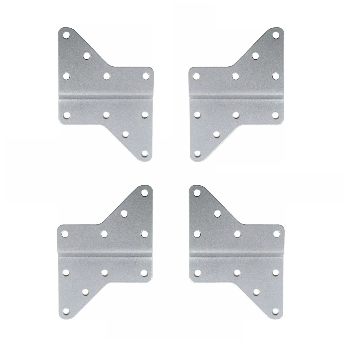 VideoSecu VideoSecu MLES VESA Adapter Plates 50 100mm Silver — product photo