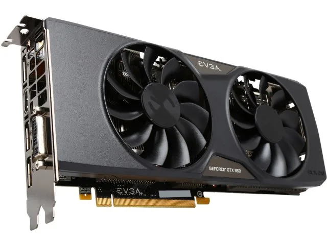 EVGA EVGA GeForce GTX 950 02G-P4-2957-KR 2GB graphics card — product photo