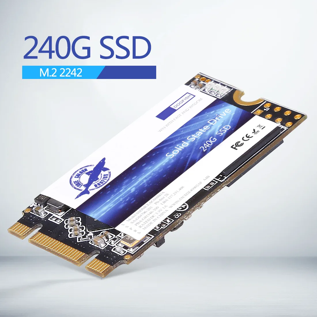 Dogfish Technology Dogfish Technology 2242-240GB M.2 2242 internal SSD — product photo