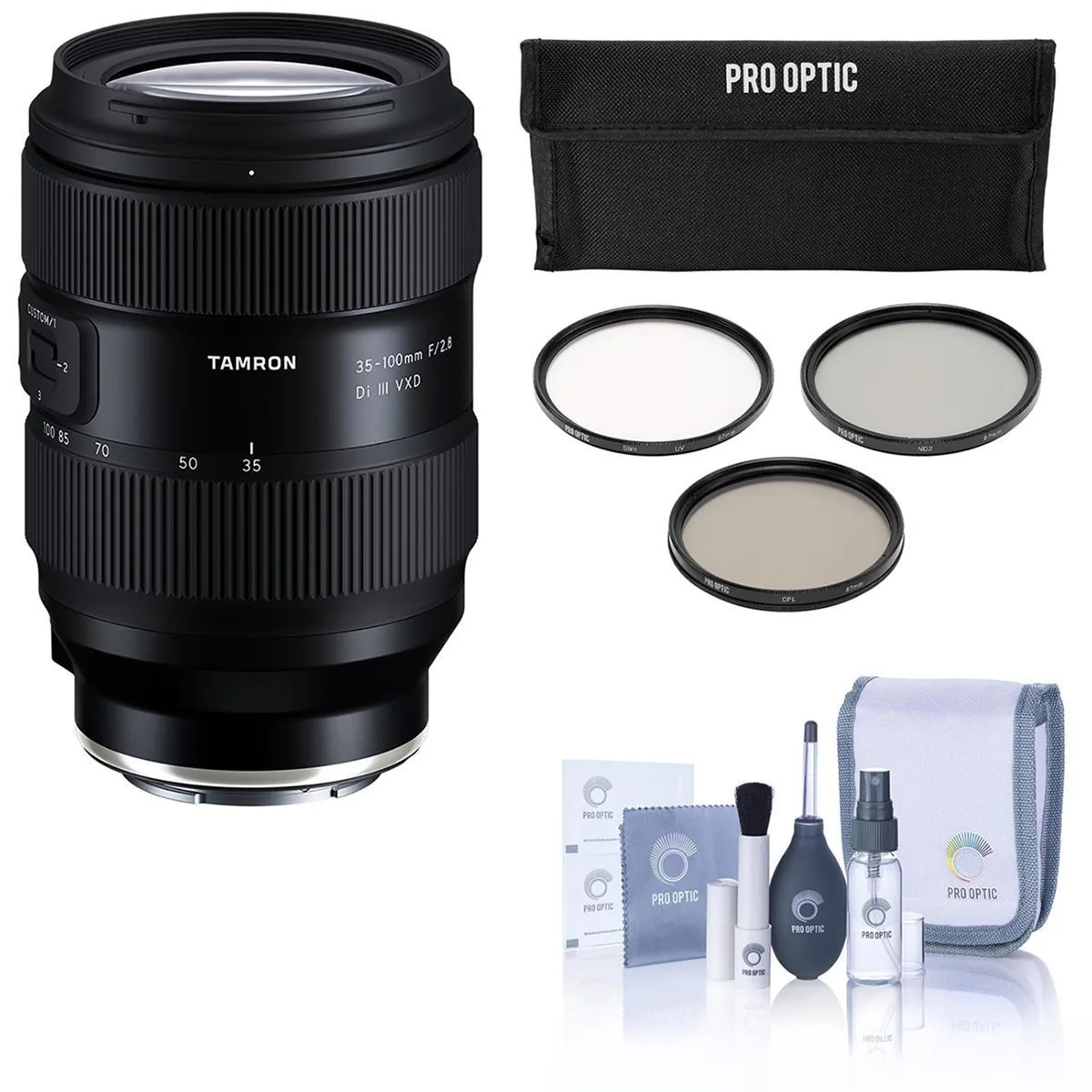 Tamron Tamron A058 35-100mm f/2.8 Di III VXD for Nikon Z camera lens — product photo