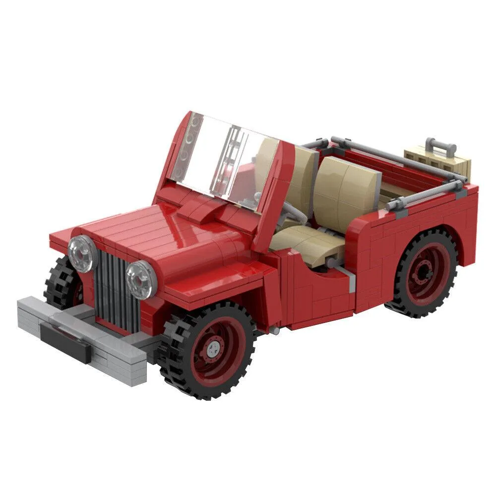 ZITIANYOUBUILD ZITIANYOUBUILD C5010 Convertible Red 408-Piece Building Set — product photo