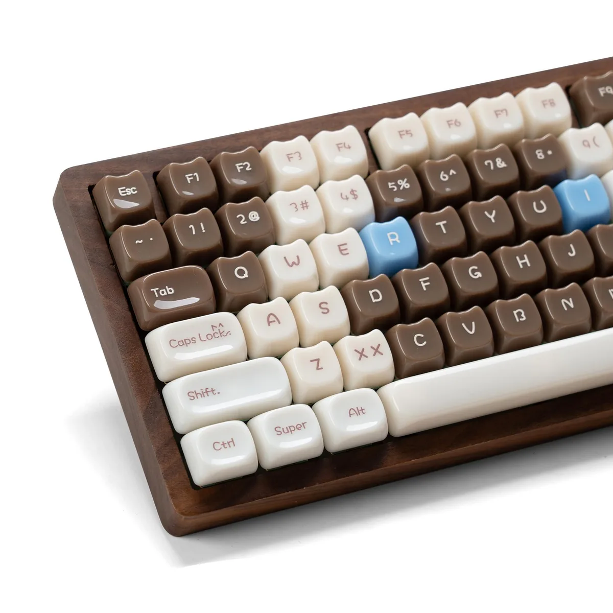 Womier Womier Jelly Jade Keycaps Brown Mao Profile 148 Keys keyboard accessory — product photo