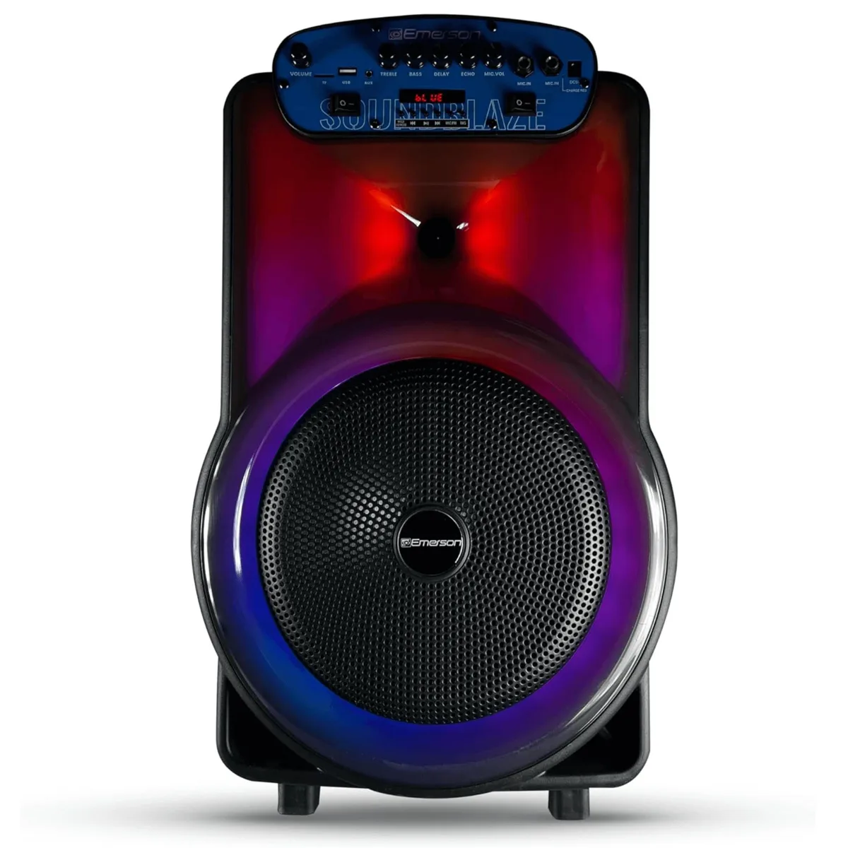 Emerson Emerson EDS-1220 12" 20W portable speaker with flame lighting — product photo