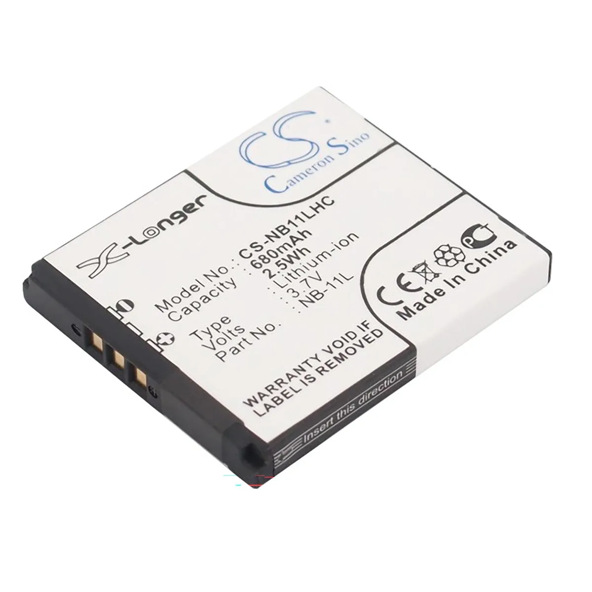 Cameron &amp; Co Cameron &amp; Co DS-CS-NB11LHC camera battery 680mAh — product photo