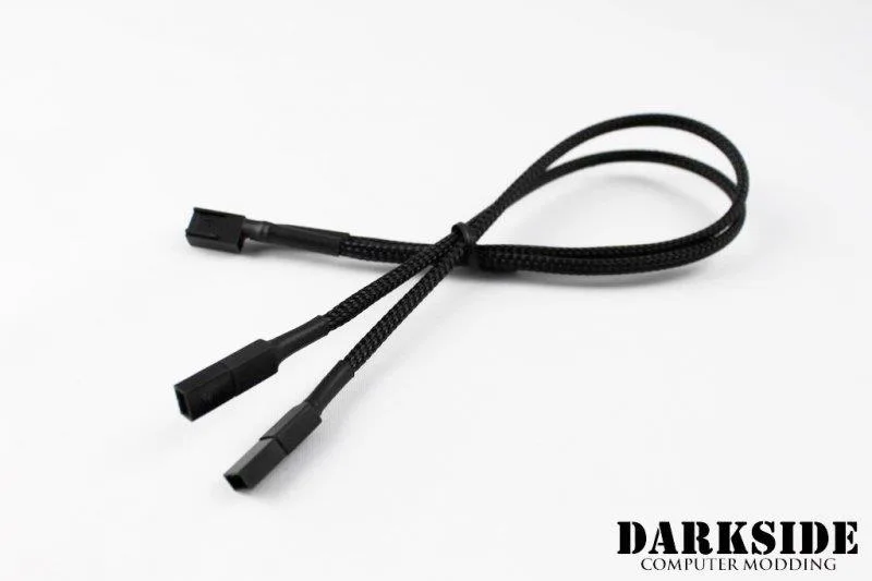 Darkside Computer Modding Darkside Computer Modding CONNECT Y-Cable 12" 3-Pin Type 2 DS-0324 — product photo
