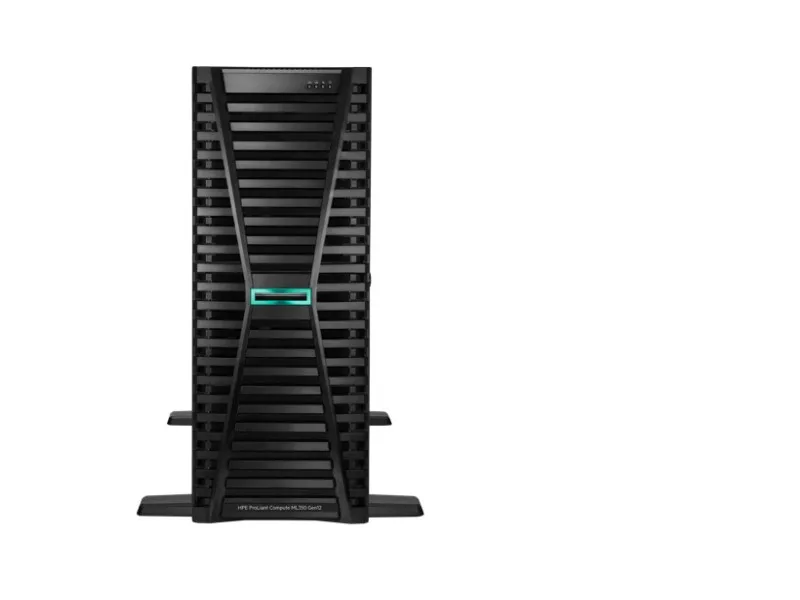 HPE HPE ProLiant ML350 G12 Xeon 6 6505P 12-core 32GB DDR5 2×8TB SAS tower server P90002-005 — product photo