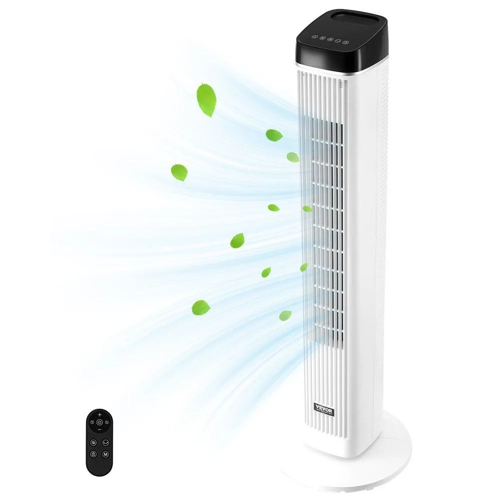 VEVOR VEVOR FTS008R 40 inch Tower Fan 22 ft/s 70° Oscillation 60W 58dB Remote Control — product photo