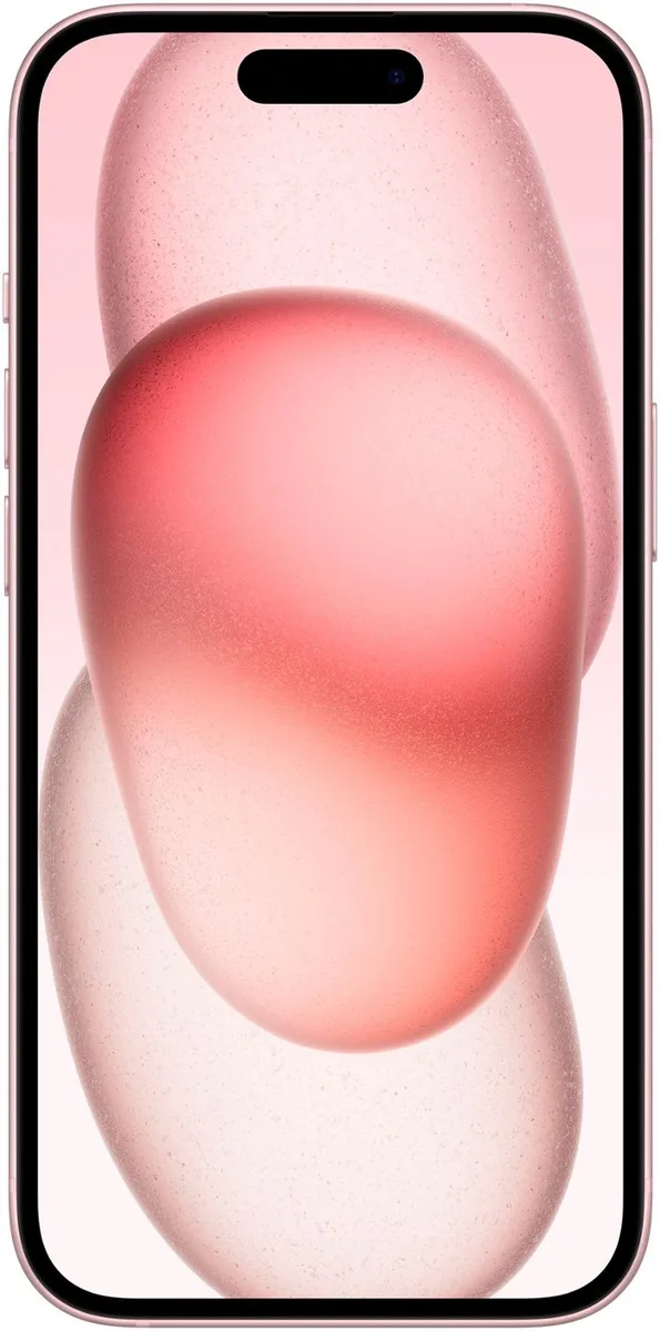 Apple Apple iPhone 15 128GB PAB100812 Pink cell phones - unlocked — product photo