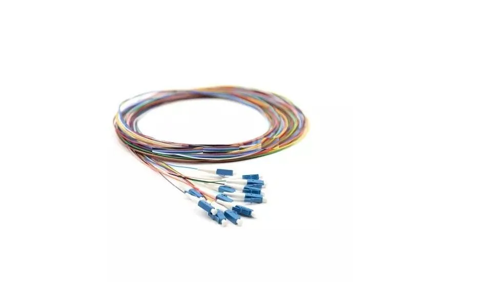 Other Electricities Other Electricities 12-Fiber LC/UPC Single-Mode Pigtail 1310nm Unjacketed — product photo