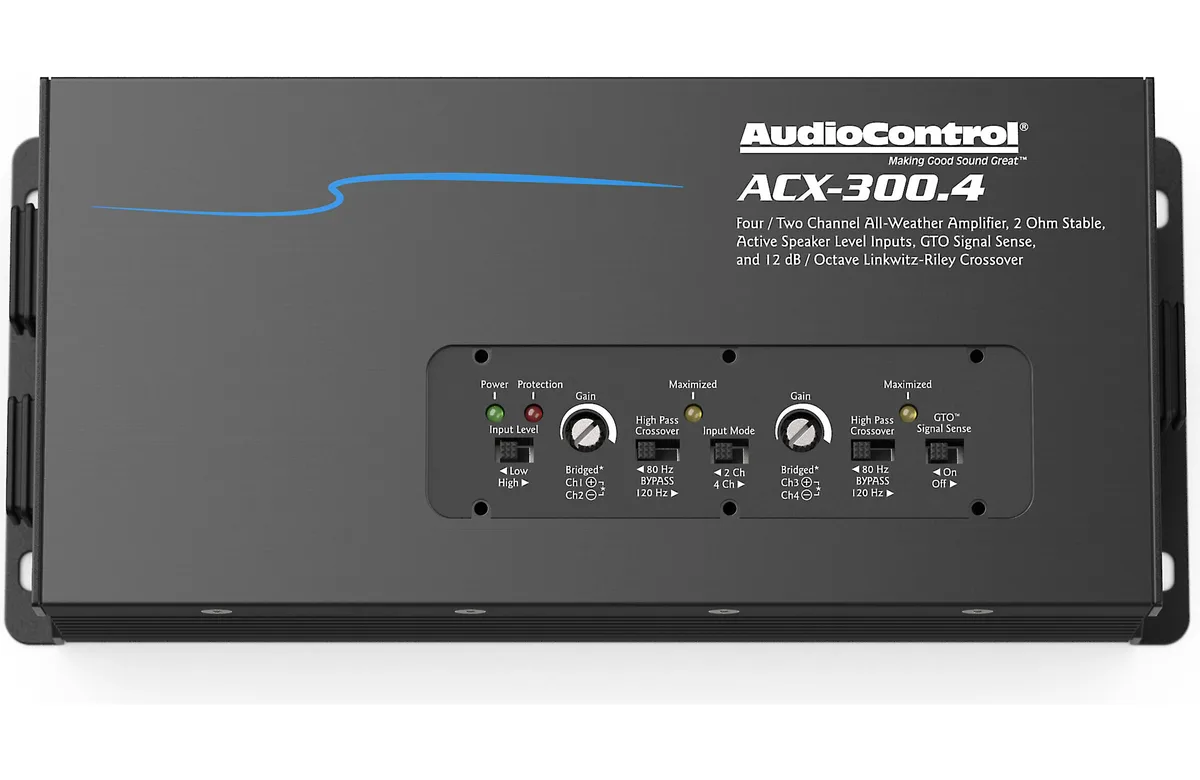 Audiocontrol Audiocontrol ACX-300.4 Marine Amplifier 50W x 4 — product photo