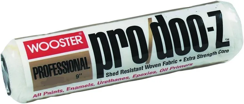 Wooster Brush Company Wooster Brush Company RR641-9 9" Paint Roller Cover, 3/16" Nap, Woven Fabric — product photo