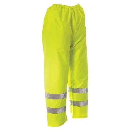 Viking Viking D6323WPG-S Hi-Visibility Rain Bib Pants S 30/31 in 150D Rip-Stop Polyester — product photo