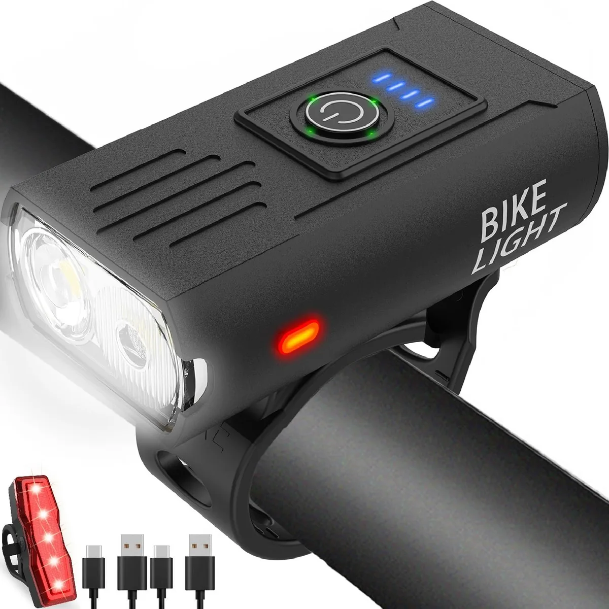 Hollywood Racks VT-BL2001 Bike Light 150 lumens Silver — product photo