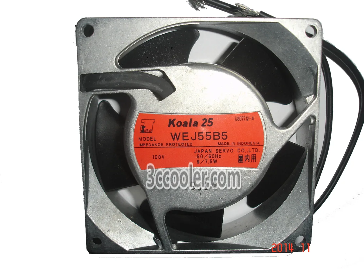 OEM Industries OEM Industries WEJ55B5 9225 92*25mm AC 100V 9/7.5W 2-Wire industrial cooling fan — product photo