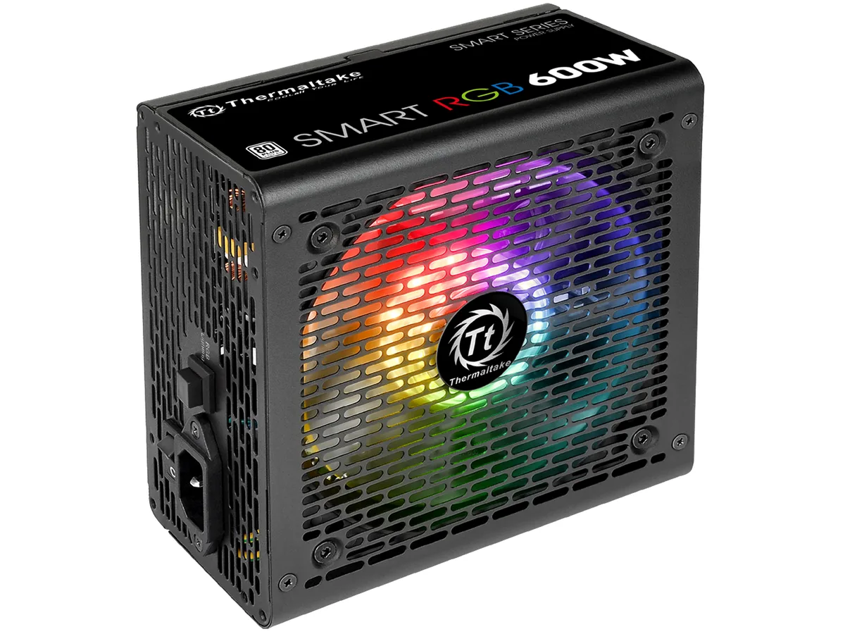 Thermaltake Thermaltake Smart RGB 600W PS-SPR-0600NHFAWU-1 power supply — product photo