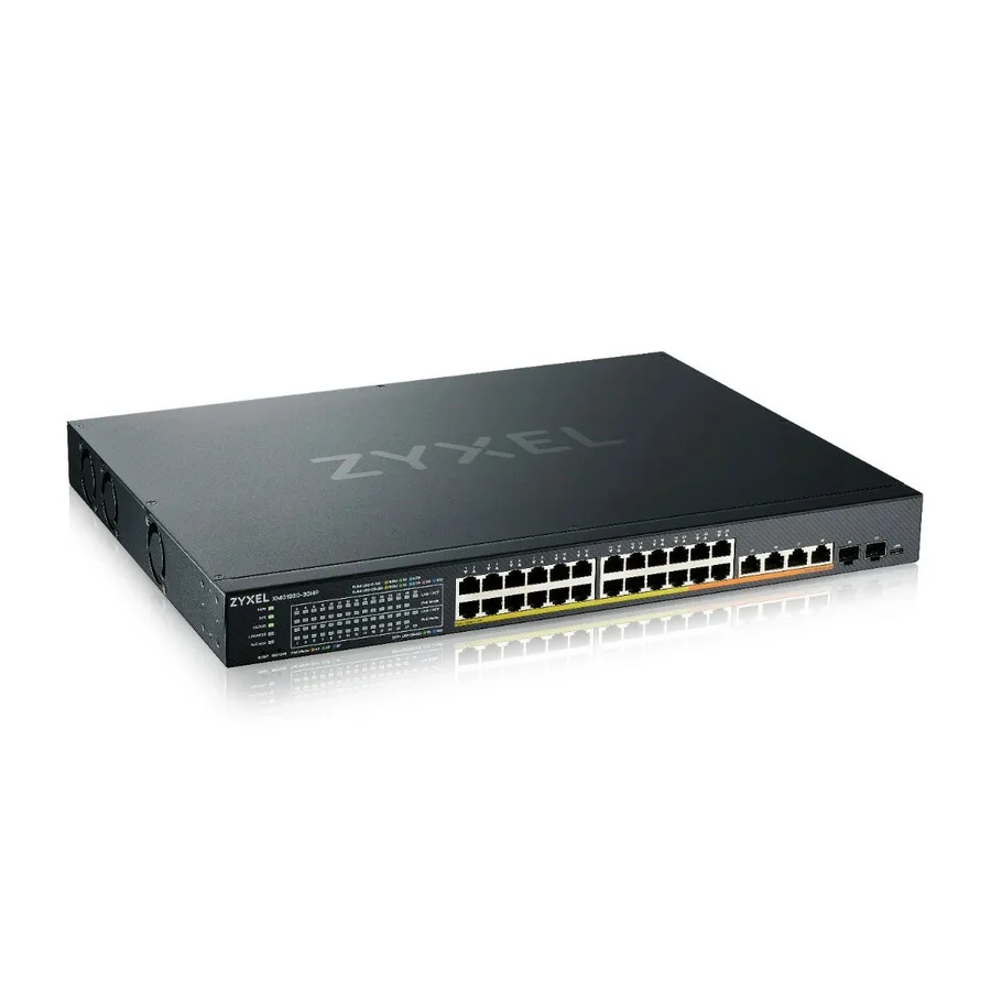 ZyXEL ZyXEL XMG1930-30HP 28-port 2.5G/10G L3 PoE++ network switch — product photo