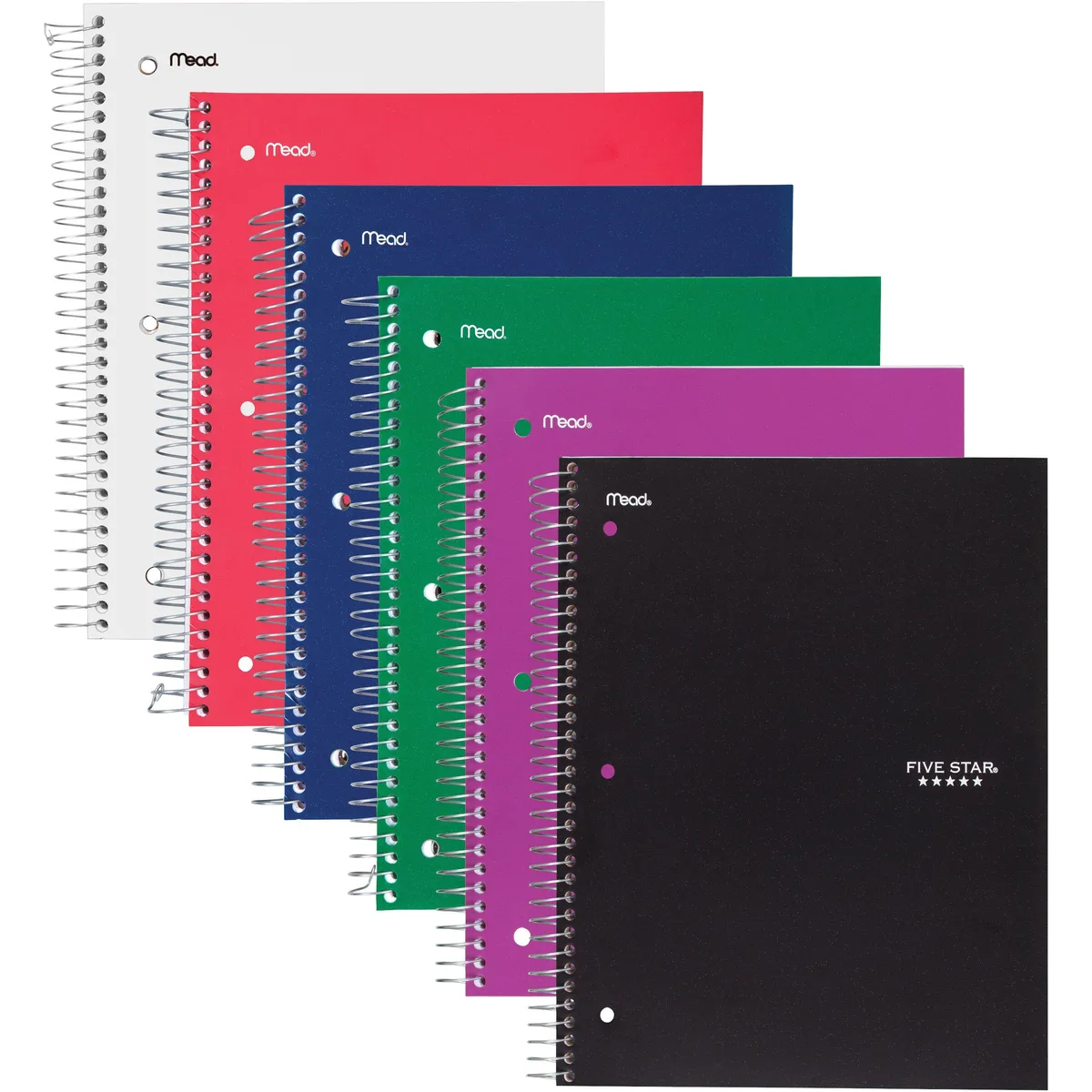 Mead Mead MEA05204 3-Subject Wide-Ruled Notebook — product photo