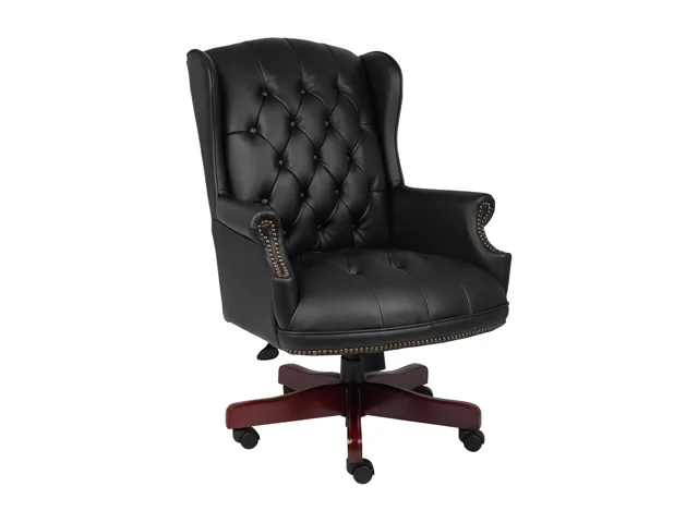 BOSS Office Products BOSS Office Products B800-BK Executive Chair Black — product photo