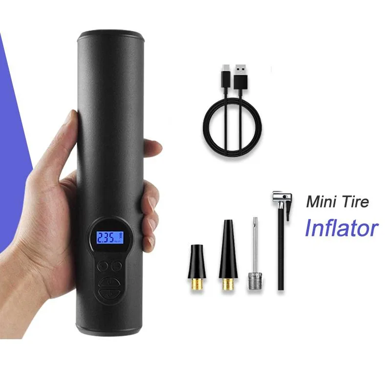 BONAEVER BONAEVER Portable Electric Tyre Pump 12V 150 psi Black cycling accessory — product photo