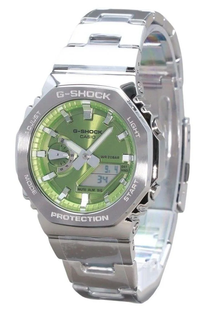 CASIO CASIO G-Shock GM-2110D-3A Green Dial 200M 44.40mm — product photo