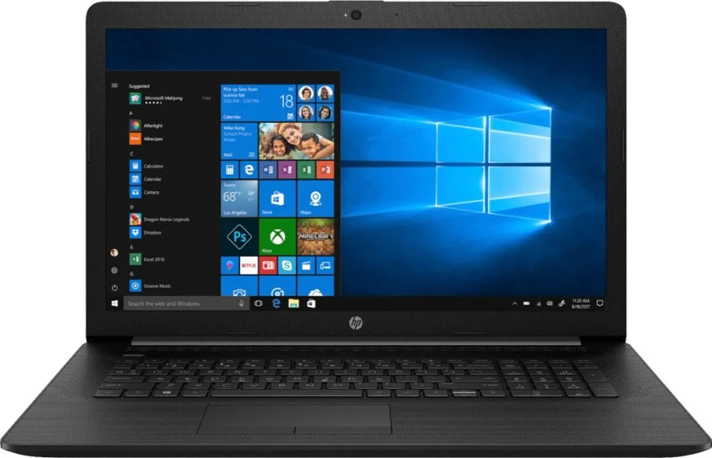 HP HP 17.3" laptop i5-8256U 8GB 256GB Jet Black Maglia Pattern — product photo