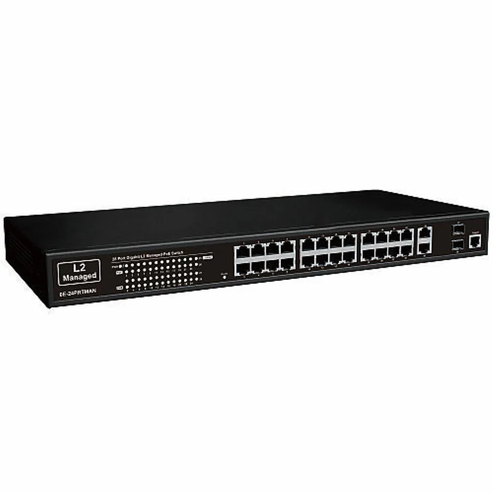 Ultratech, Inc. Ultratech, Inc. 0E-24PRTMAN 28-Port Gigabit L2 Managed PoE Switch — product photo